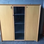 Beech Display Cupboard