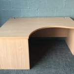 Beech Left Hand Turn Desk