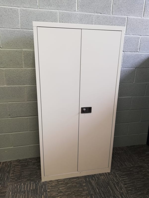 Grey Metal Storage Cupboard