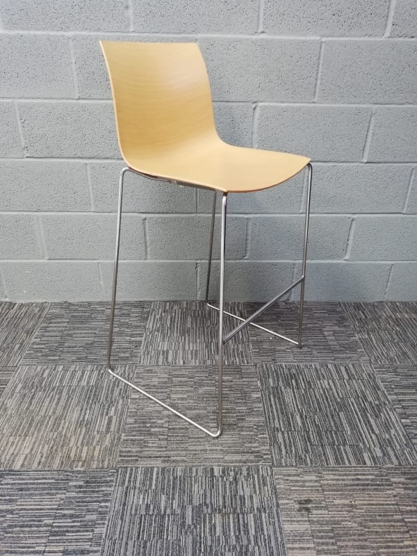 Oak Arper Catifa 46 Stool