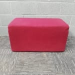 Purple Rectangular Reception Stool