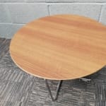 Walnut Effect Round 'Senator Allermuir' Coffee Table