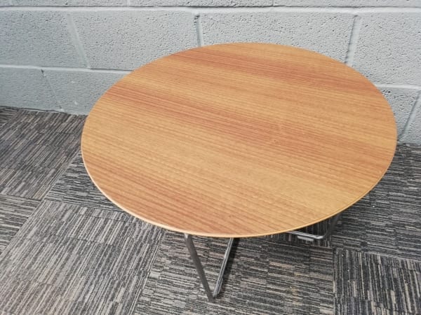 Walnut Effect Round 'Senator Allermuir' Coffee Table