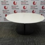 White Round Coffee Table