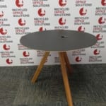 'Hay Copenhague' Round Table with Cable Hole