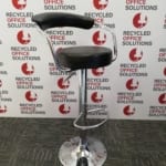 Black & Chrome Stool
