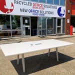 White 'Vitra Joyn' Meeting Table - Type 1