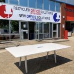 White 'Vitra Joyn' Meeting Table - Type 2