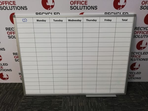 Mon-Fri White Board