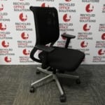 Black 'Sedus' Mesh Back Operator Chair with Arms