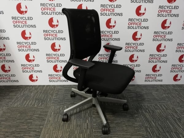 Black 'Sedus' Mesh Back Operator Chair with Arms