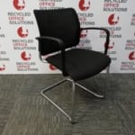 Black Mesh Stacking Meeting/Reception Chairs
