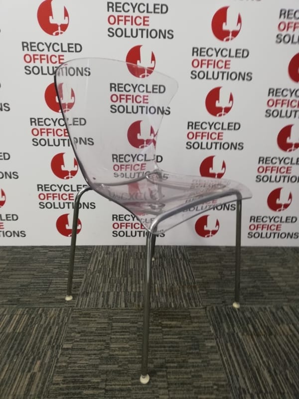 Clear Plastic Stacking Chair