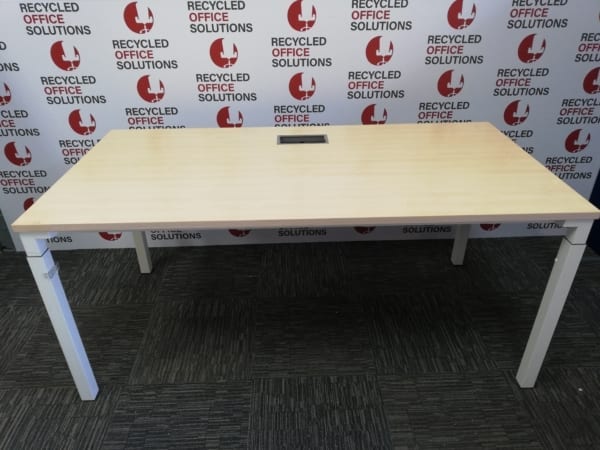 'Steelcase' Maple 160cm Workstation