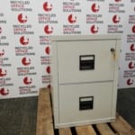 2 Drawer Metal Fireproof Filing Cabinet/Safe
