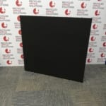 Black Mid-Height Floor Standing Room Divider