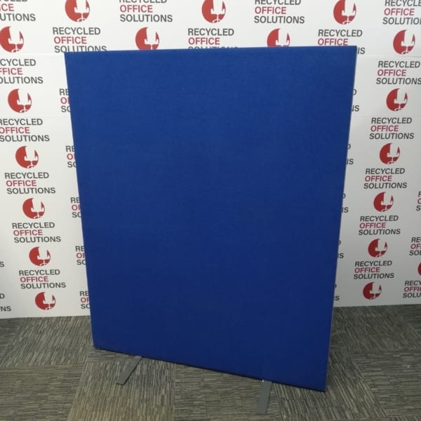 Blue Free-Standing Room Divider