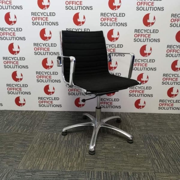 Fabric Eames Style Swivel Chair