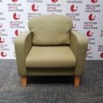 Retro Green Lounge/Reception Chair