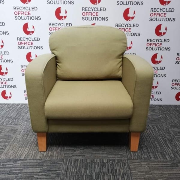 Retro Green Lounge/Reception Chair
