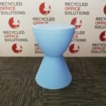 'Kartell' Designer Side Table/Stool - Blue