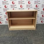 Maple Desk High Shelving Unit