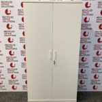 Tall White 100cm Cupboard
