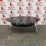 Black Glass Oval Coffee Table