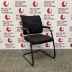 Black 'Sedus' Meeting Chair with Black Frame