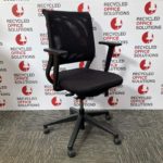 Black Mesh Back Operator Chair - Type 4