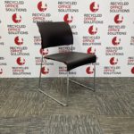 Brown Stacking Canteen Chair
