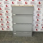 Metal Storage Unit with Slide & Hide Doors