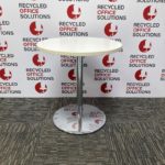 Small Round White Table