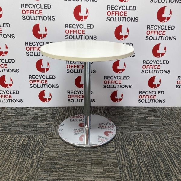 Small Round White Table