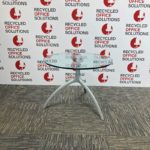 Small Round Glass Coffee Table