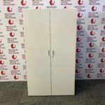 Tall White Coat Storage Unit