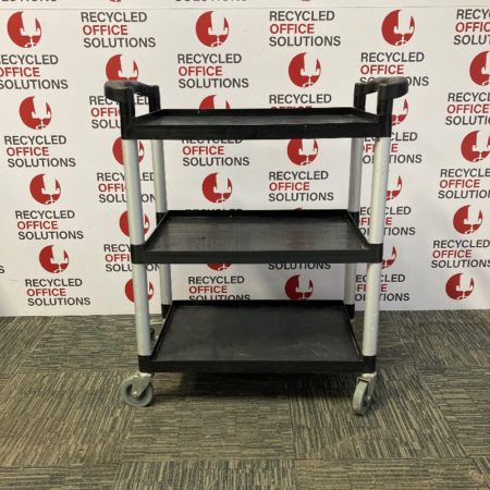 Black & Grey Plastic Trolley