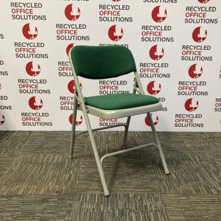 Green Fabric Folding Chair