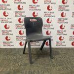 Grey Plastic School Chair