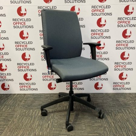 Dark Grey Fabric Operator Chair