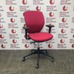 Red 'Orangebox Joy-02' Operator Chair with Arms