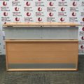 Beech Straight Reception Desk