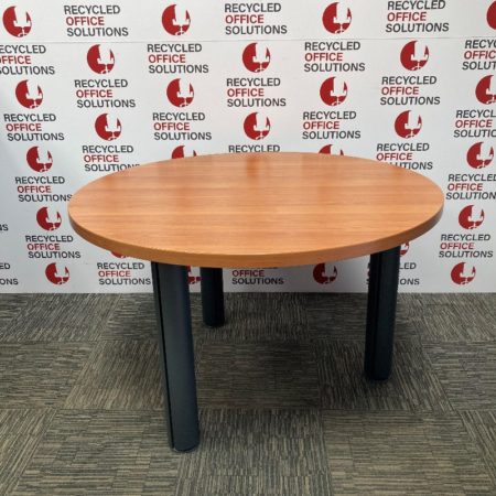 Mid Walnut Round Table