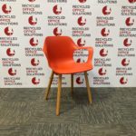 'Vitra' HAL RE Armchair - Orange