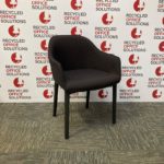'Vitra' Softshell Four legged Chair - Type 1