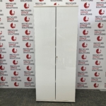 Tall Gloss White 80cm Cupboard