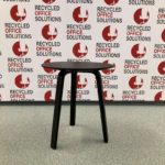 Small Round  Black Coffee Table