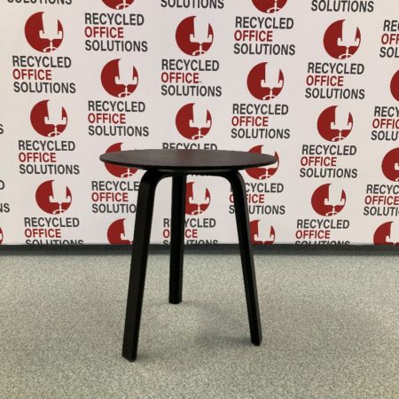 Small Round  Black Coffee Table