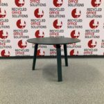 Small Round Green Low Coffee Table