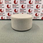 Light Grey Fabric 60cm 'Giro' Pouffe